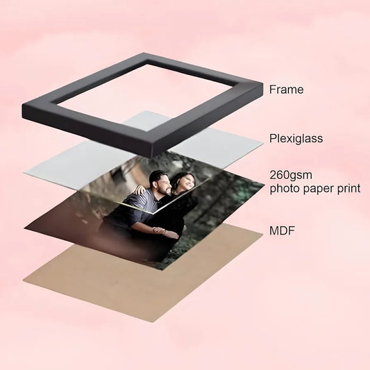 Customise happy birthday photo frame