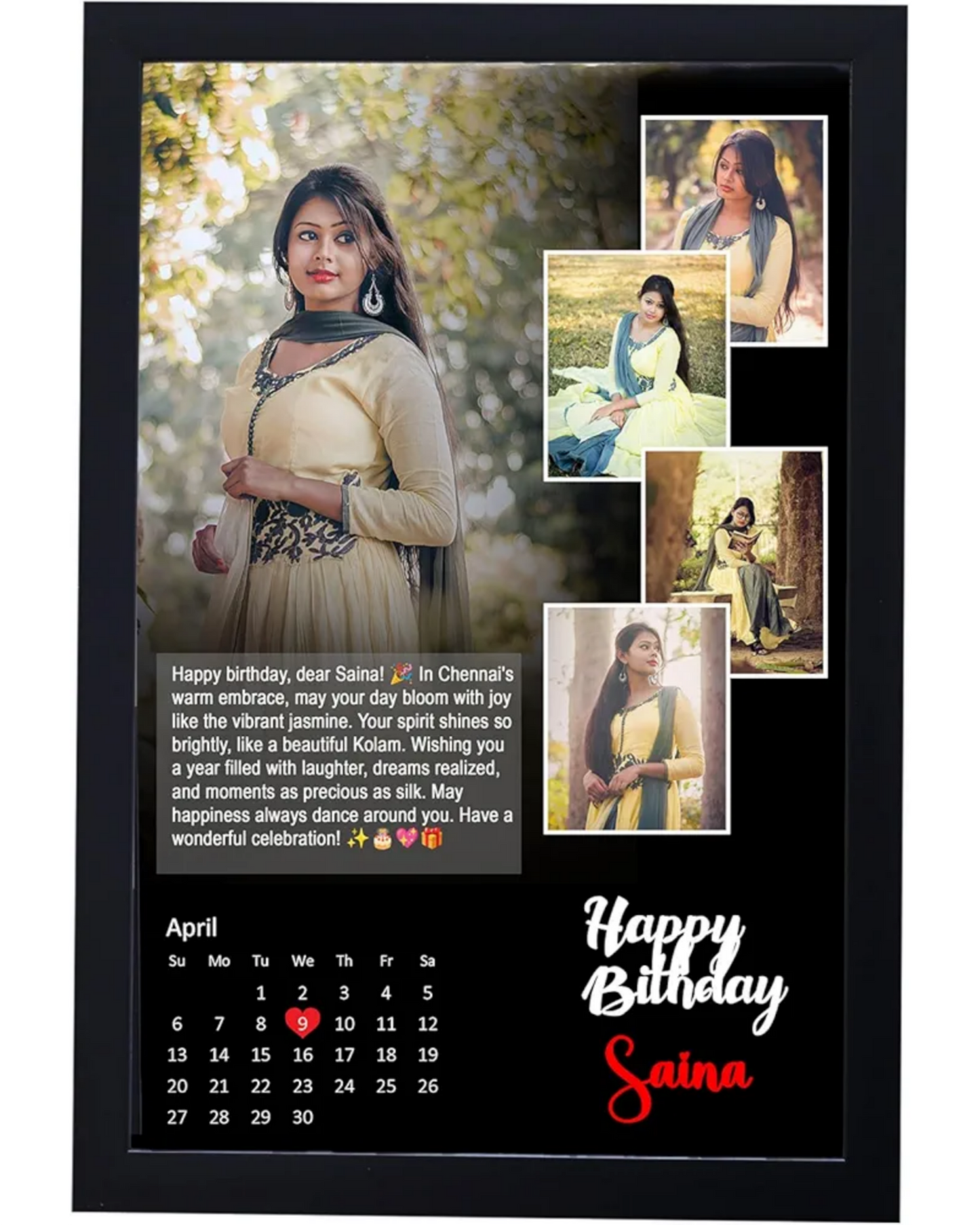 Customise photo frame