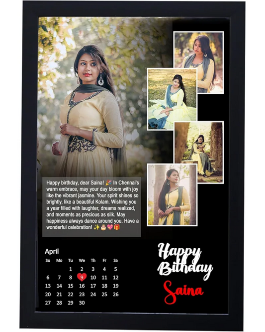 Customise photo frame